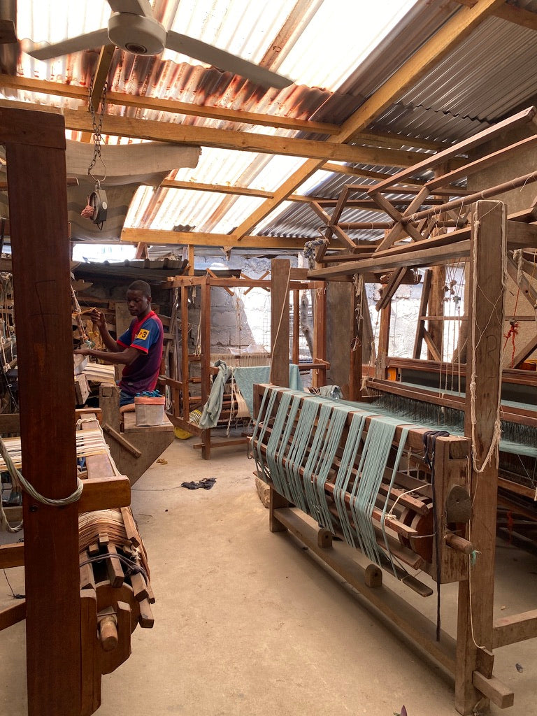 Diamond Stitched Cotton Throws Apricot