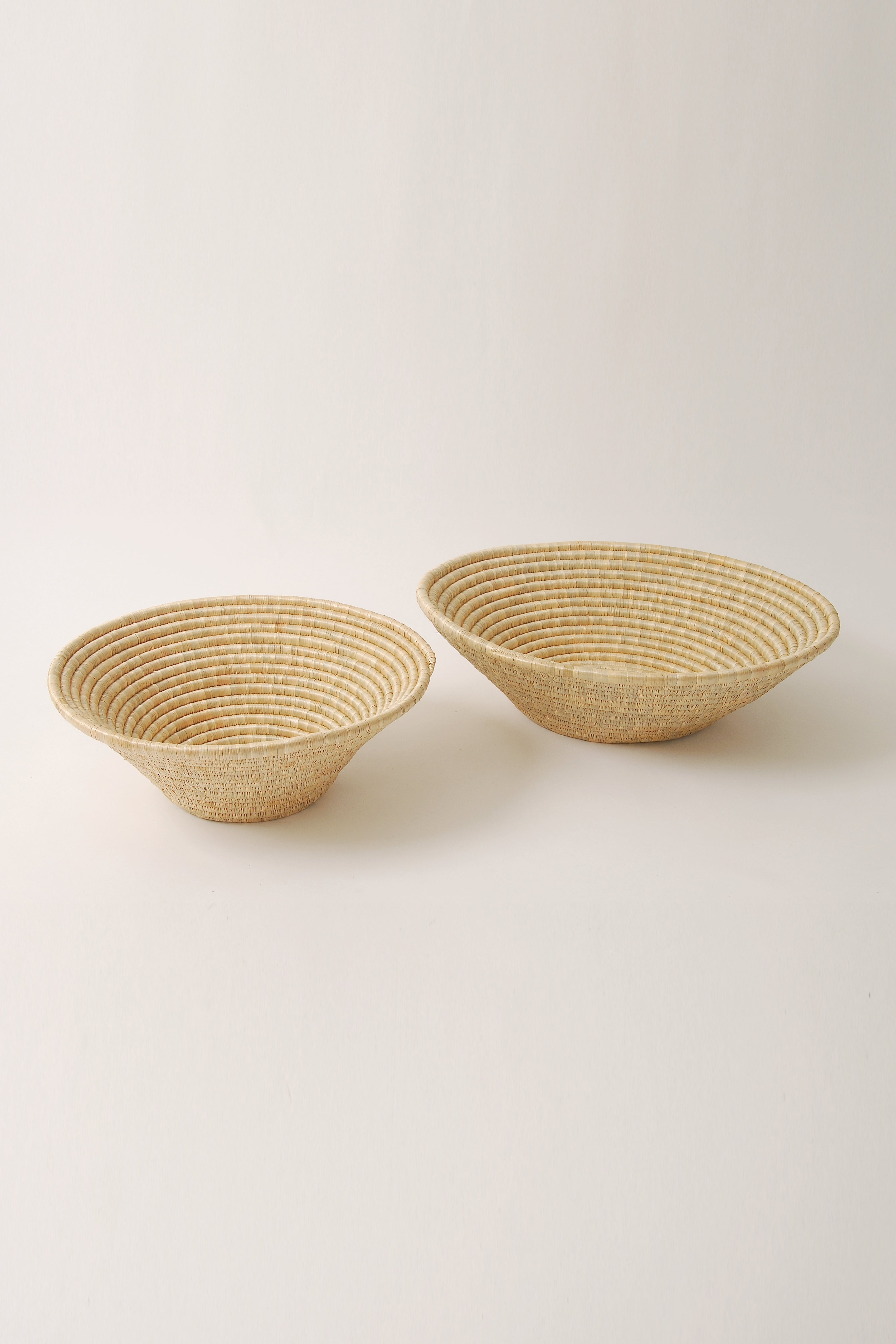 Tabletop Woven Basket Natural (2 Sizes)