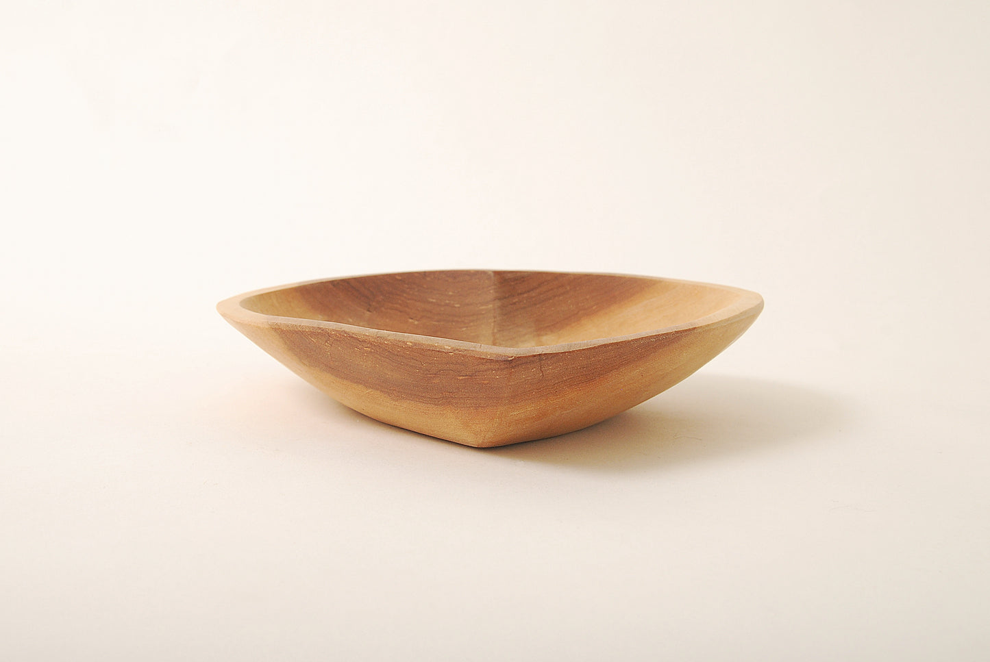 Heart Shaped Wooden Bowl