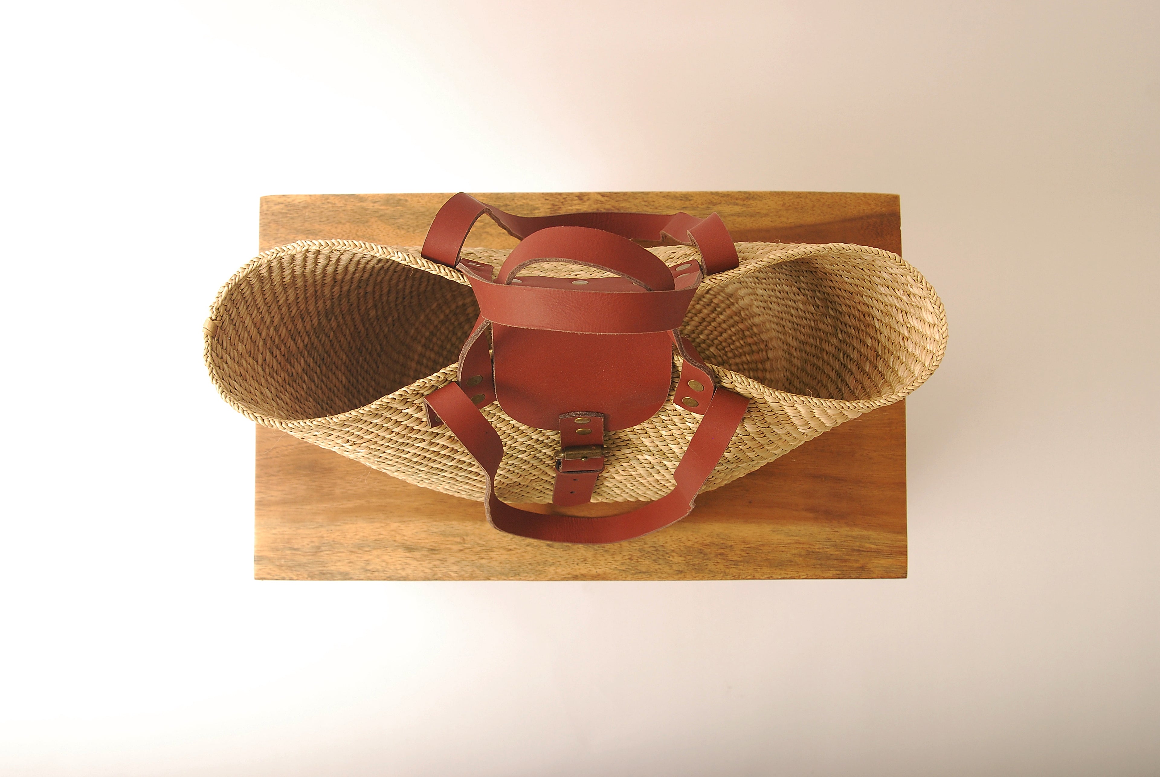 Shukurani Handwoven Tote Bag Natural