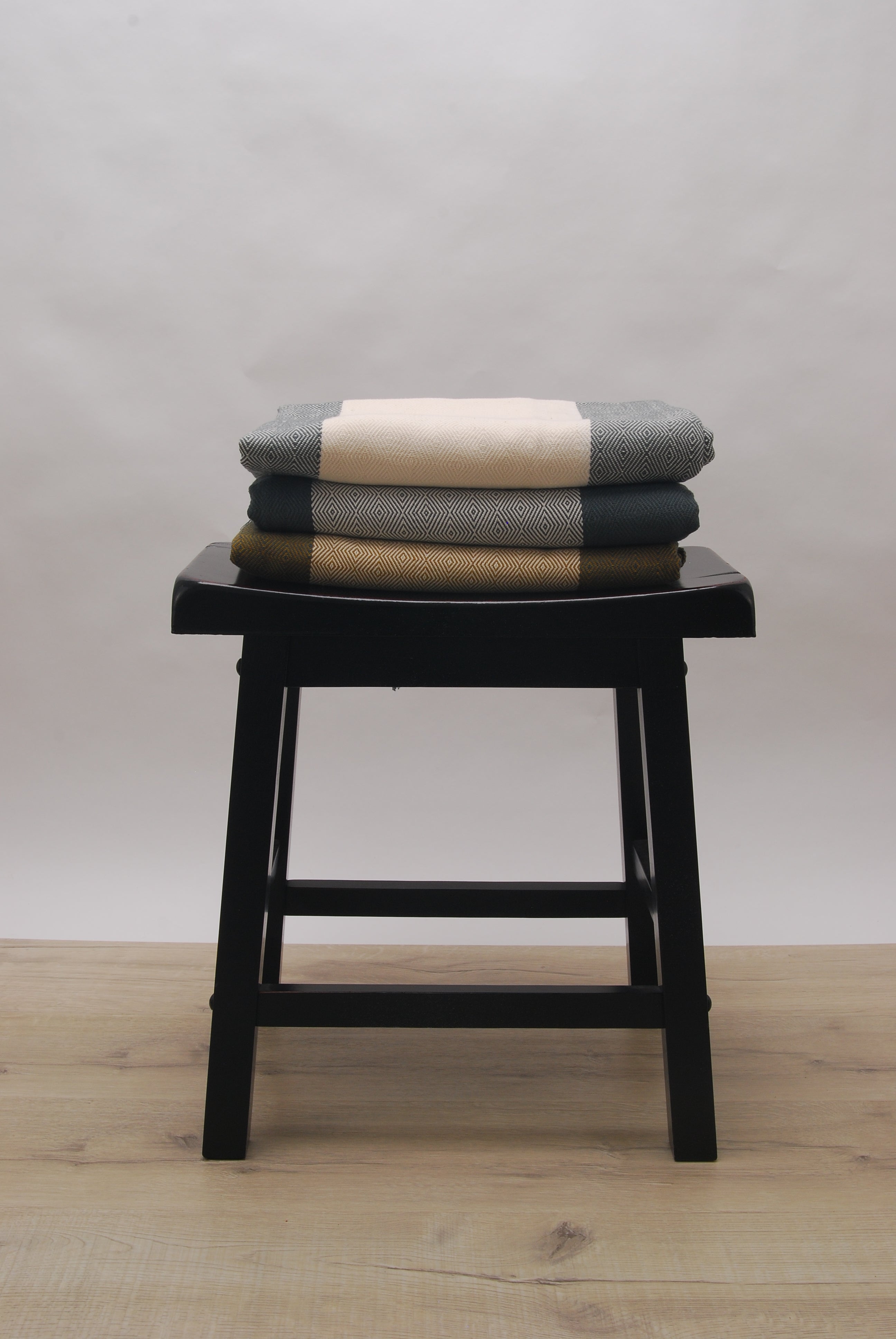 Kwanza Cotton Throw Amber Stripe