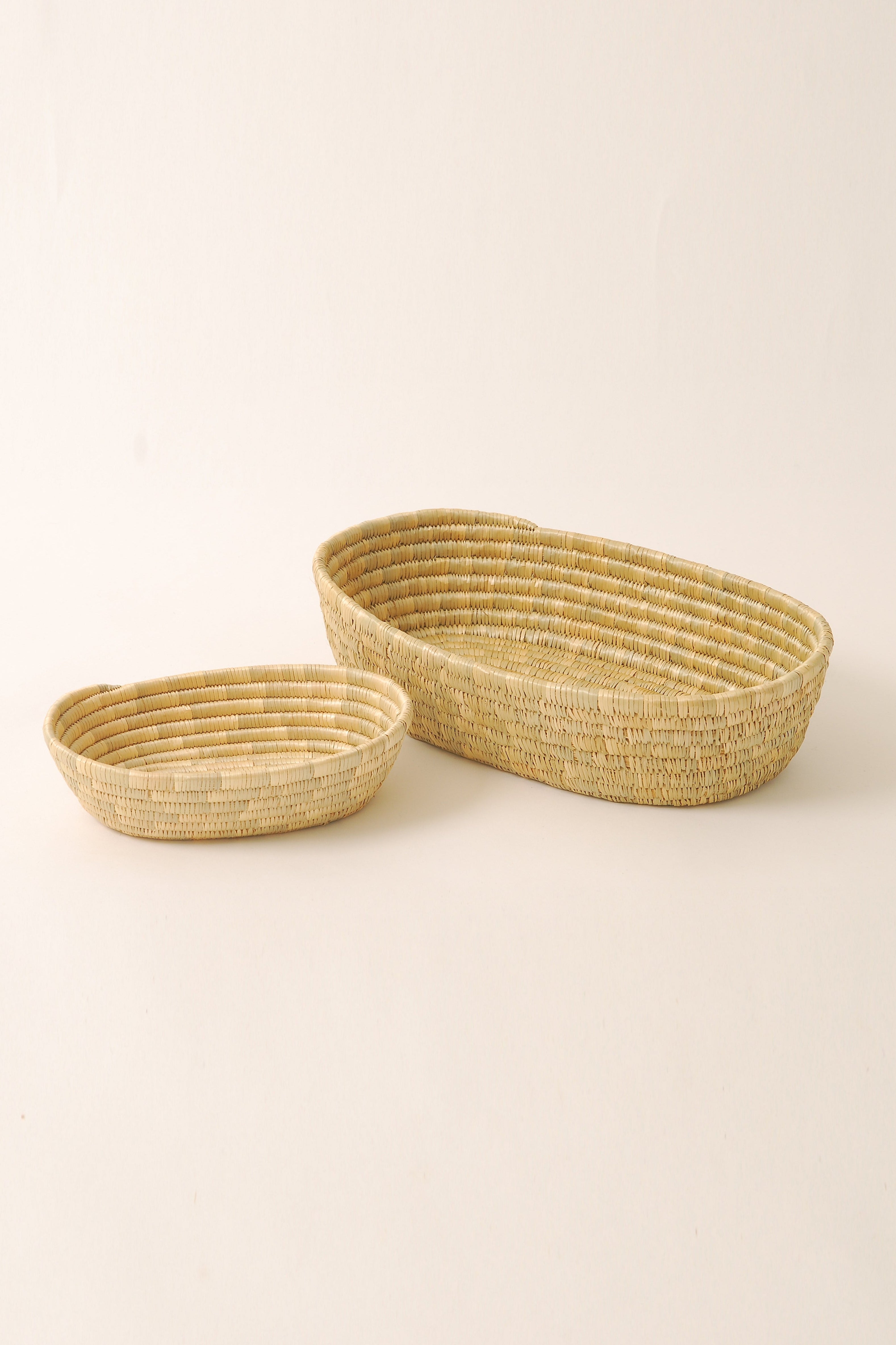 Oval Basket Natural (2 Sizes)