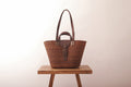 Shukurani Handwoven Tote Bag Chestnut