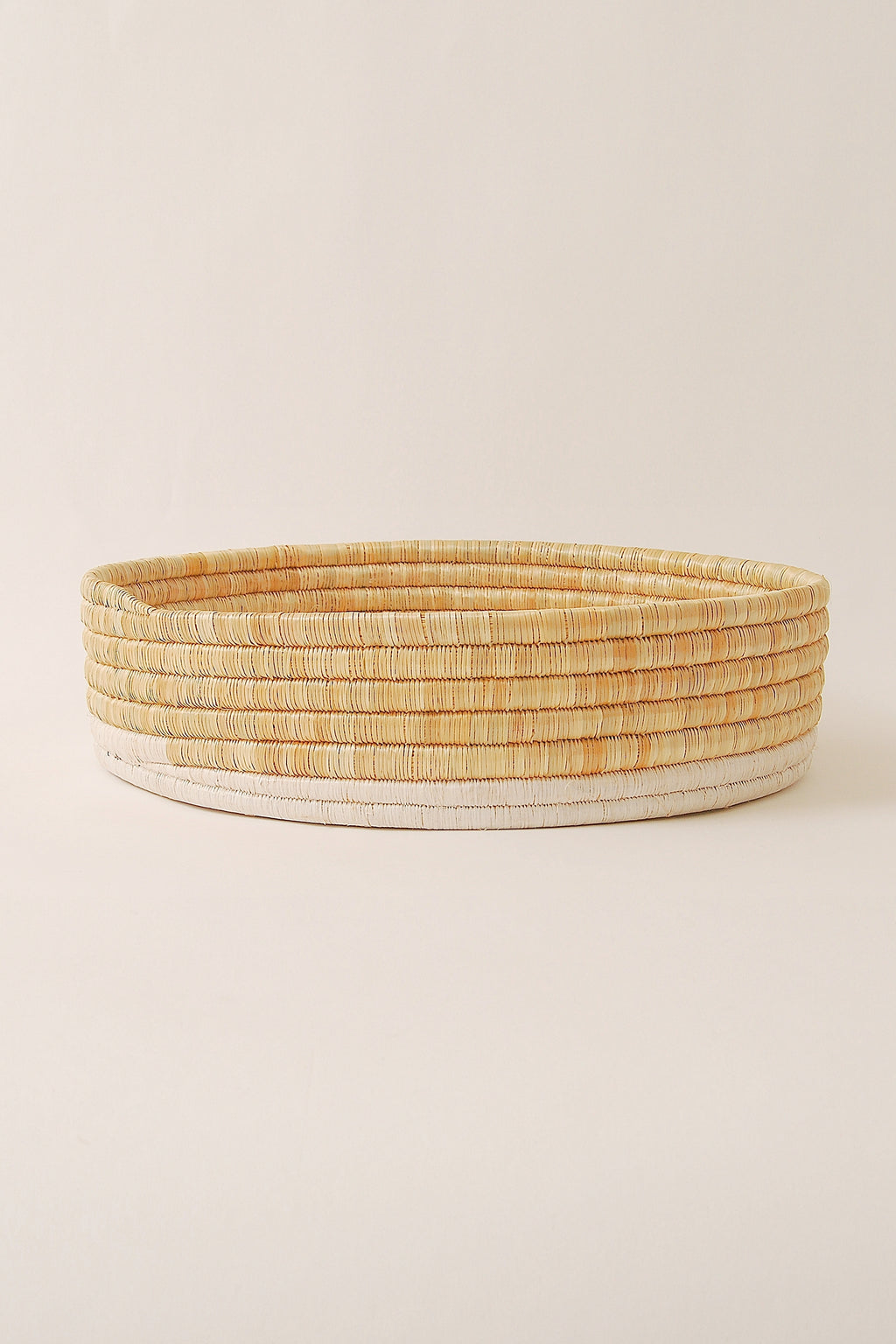 Round Woven Serving Tray