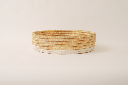 Round Woven Serving Tray