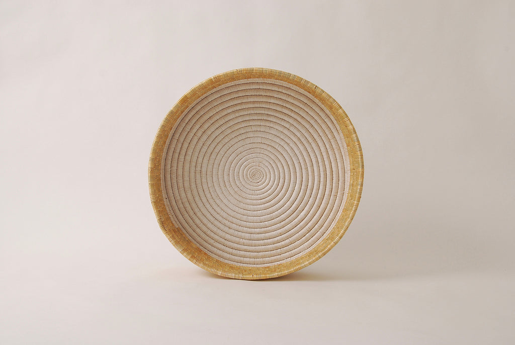 Round Woven Serving Tray