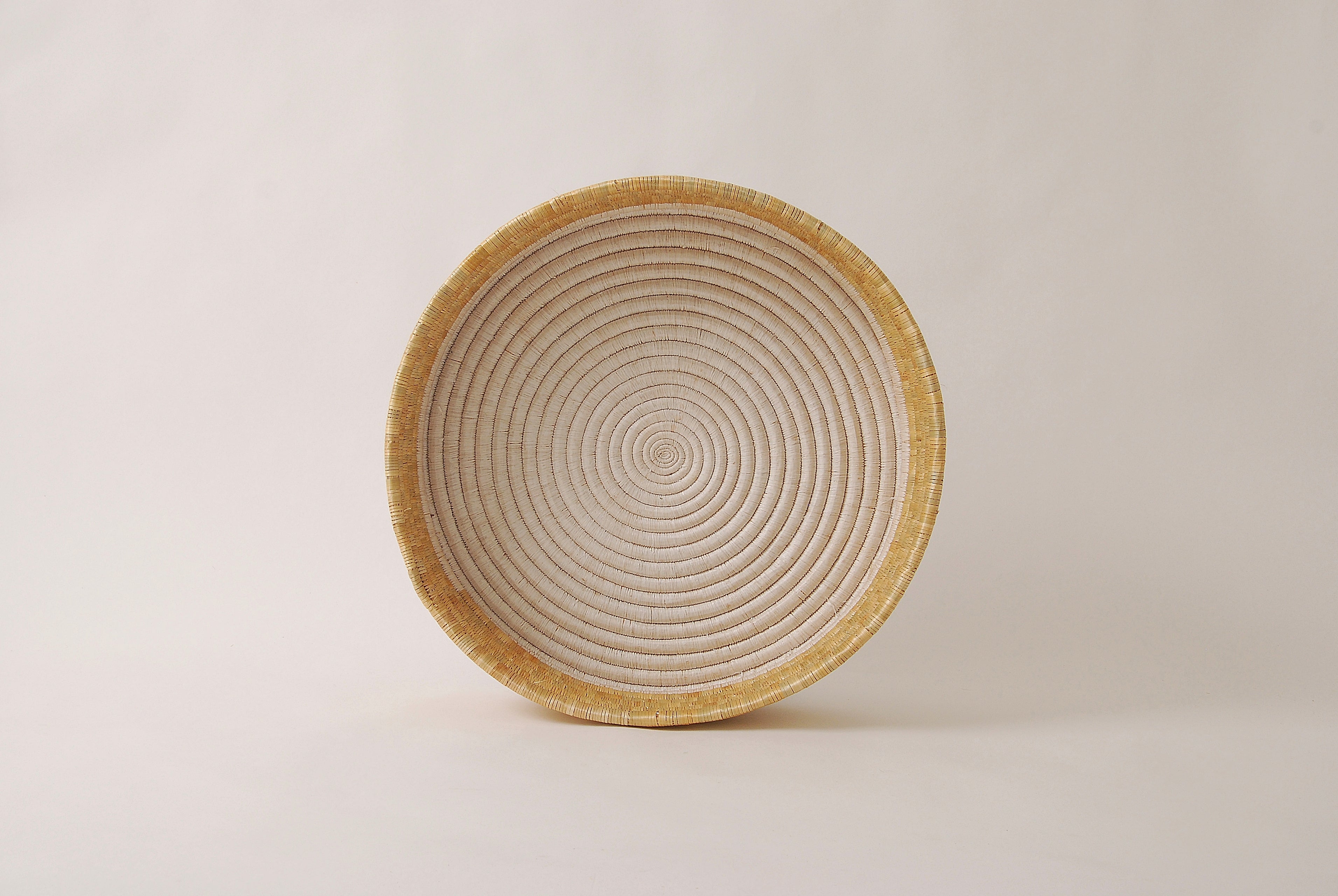 Round Woven Serving Tray
