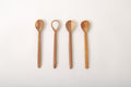 Wooden Tea Salt Spoon Set of 4