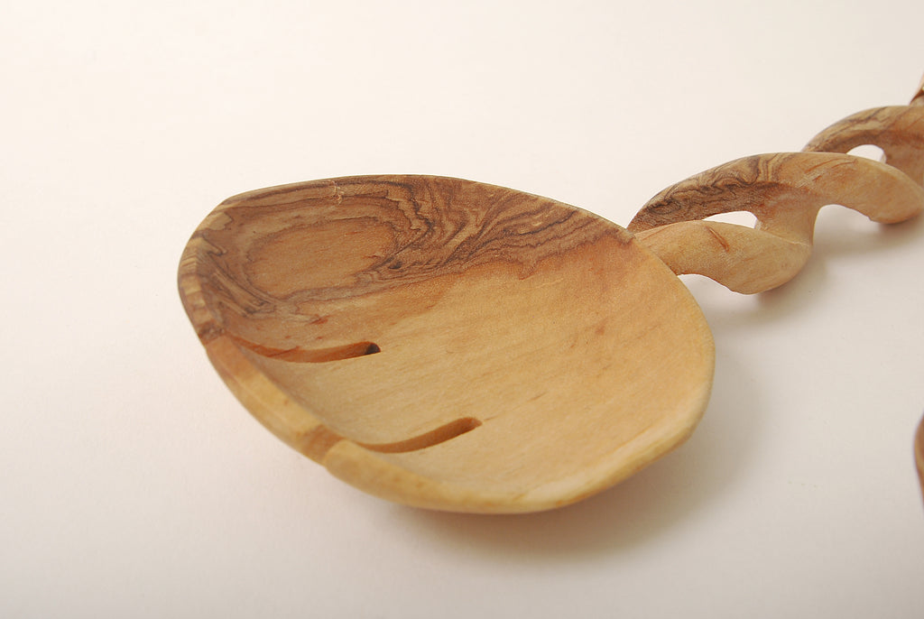 Salad Server- Twisted handle Serving Utensils