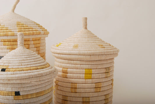 Kitawaro Storage Basket with Lid (3 sizes)