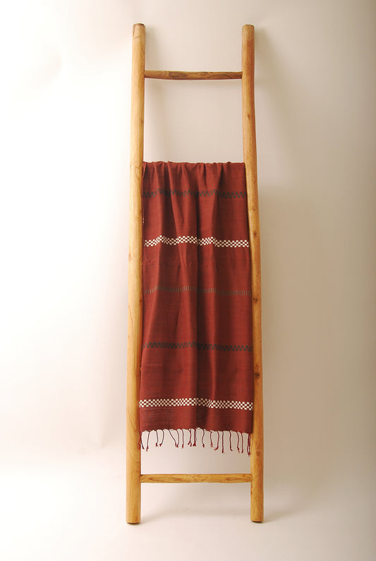 Kiitos Scarf Wrap Sarong Chestnut