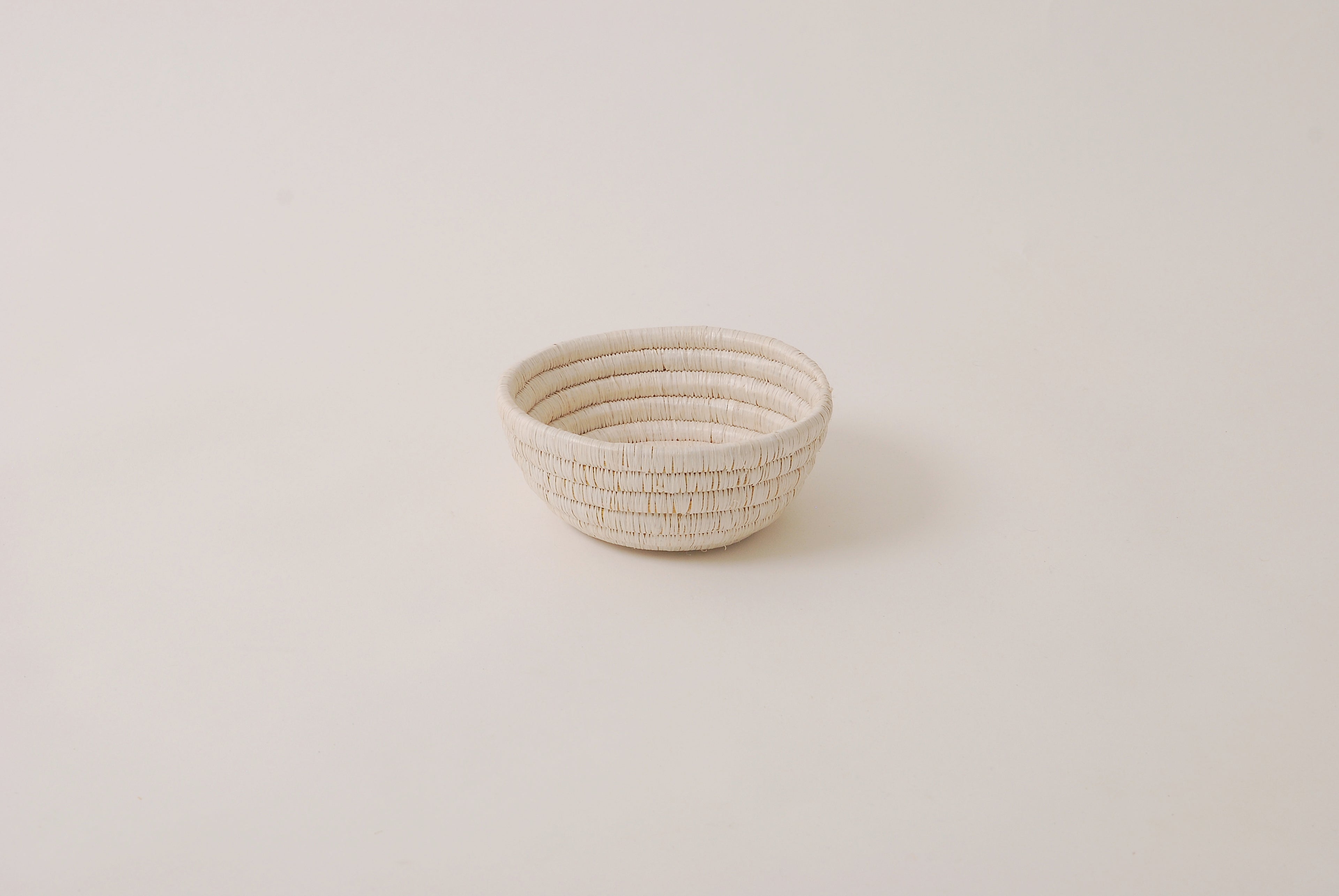 Bakuli woven bowls White