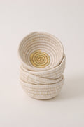 Bakuli woven bowls White