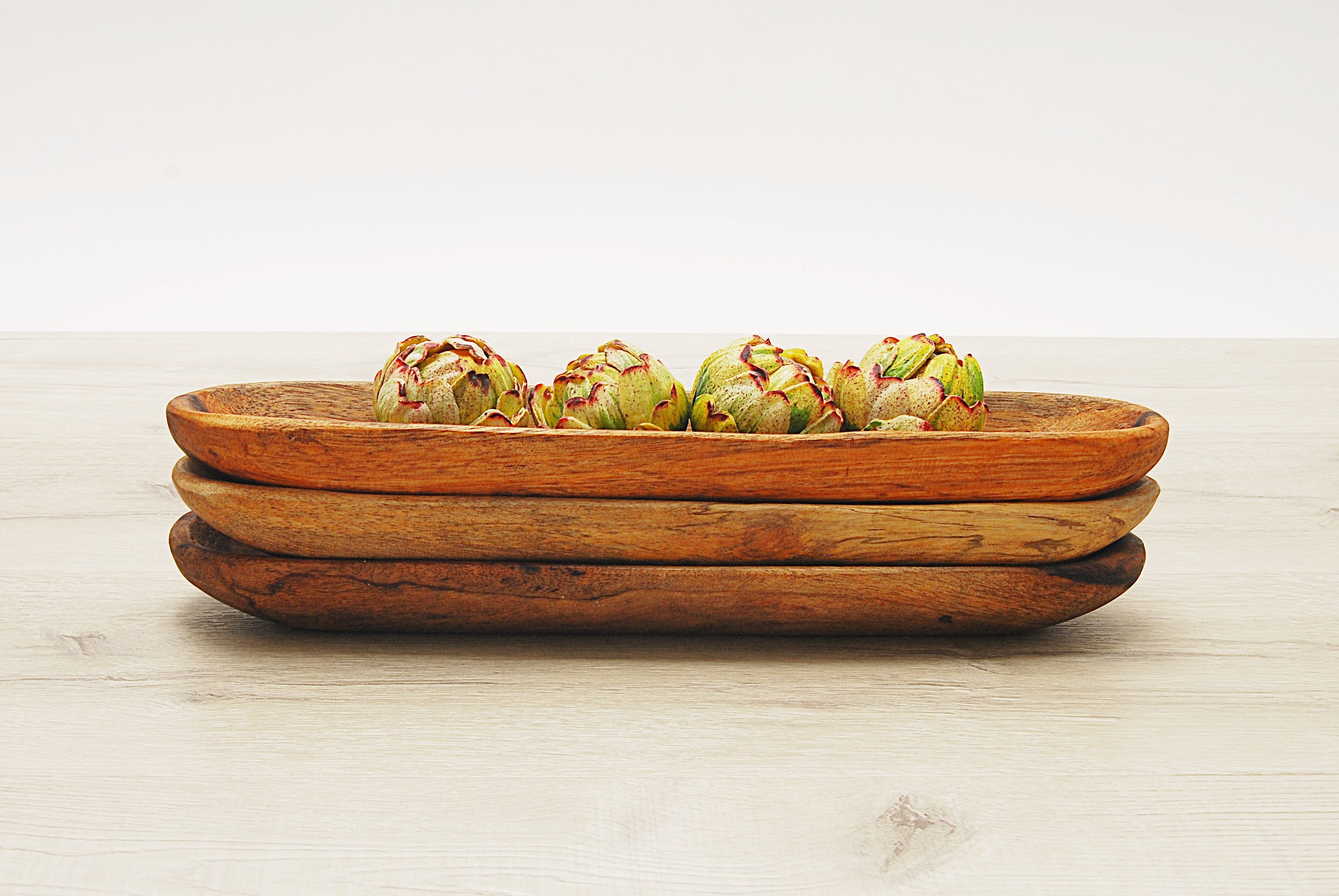Mango Wood Slim Oval Platter