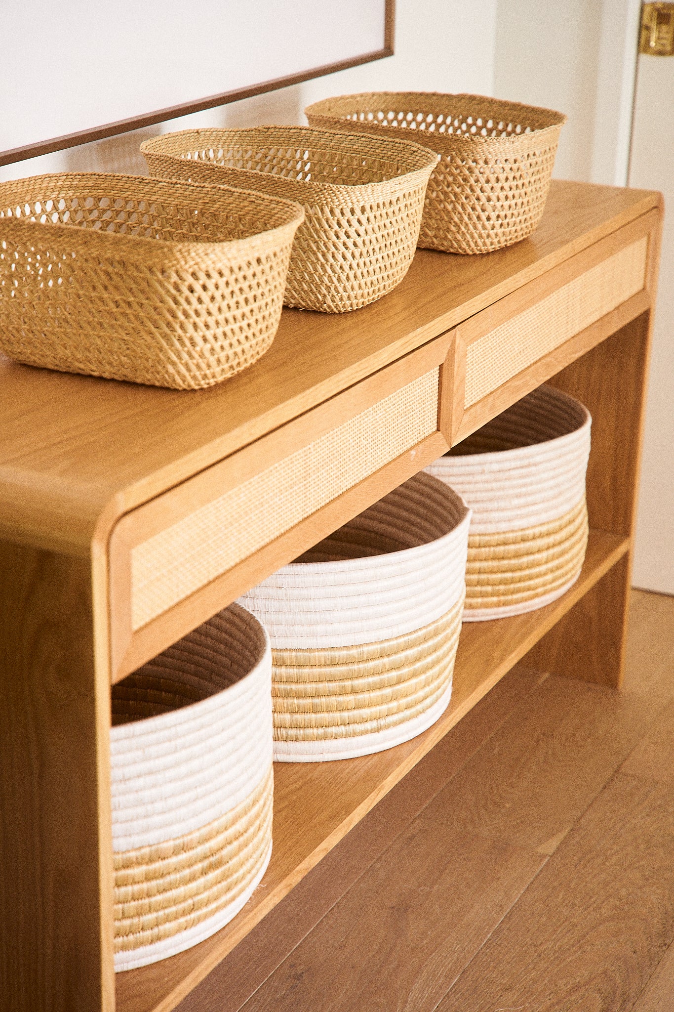 Ruaha Open Weave Nesting Storage Basket (Set of 3)