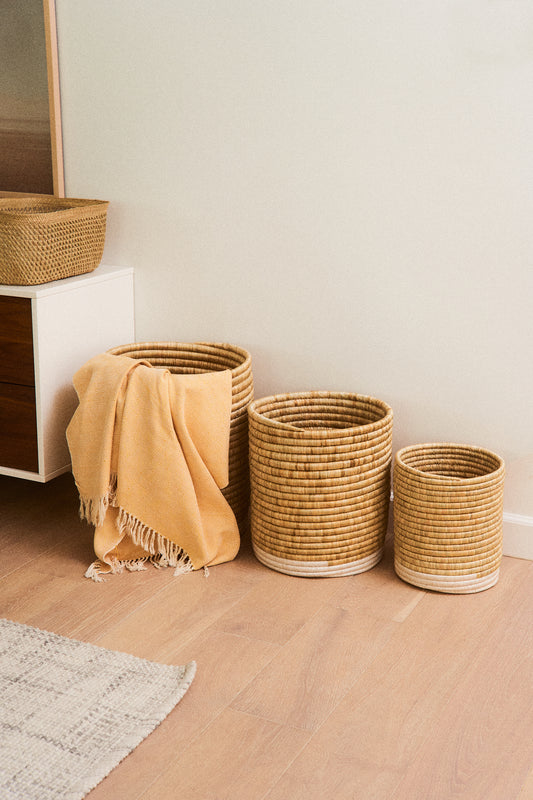 Katakuru Woven Storage Baskets (4 Sizes)
